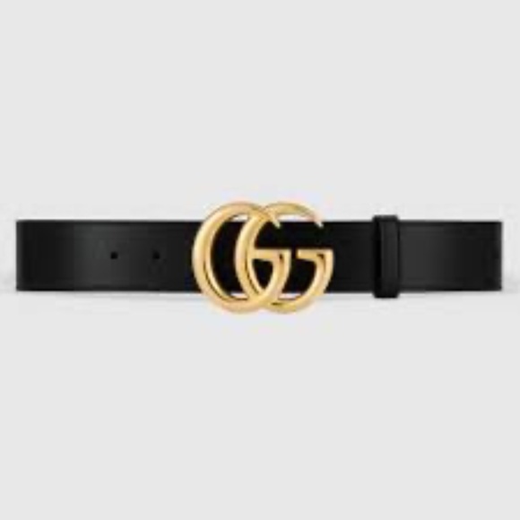 Gucci Marmont Belt Shiny Buckle GG Size 70 main image 4